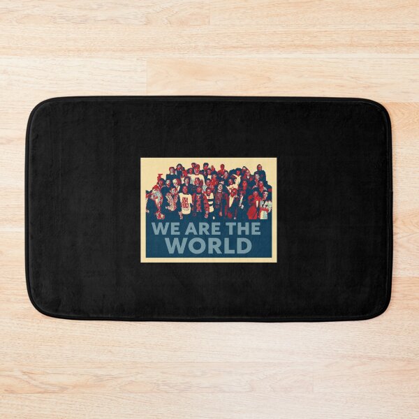 Item preview, We Are the World designed and sold by VerdePlantTees.