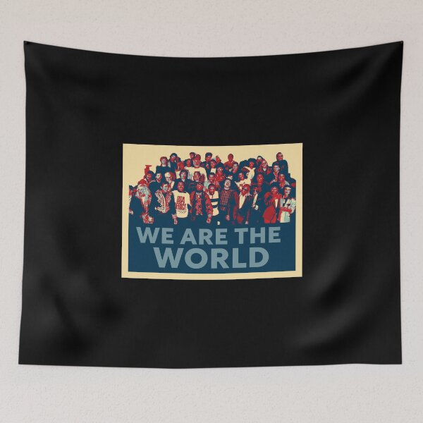 Item preview, We Are the World designed and sold by VerdePlantTees.