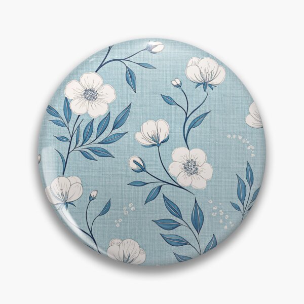 Item preview, Floral blue designed and sold by Blue-Fall.