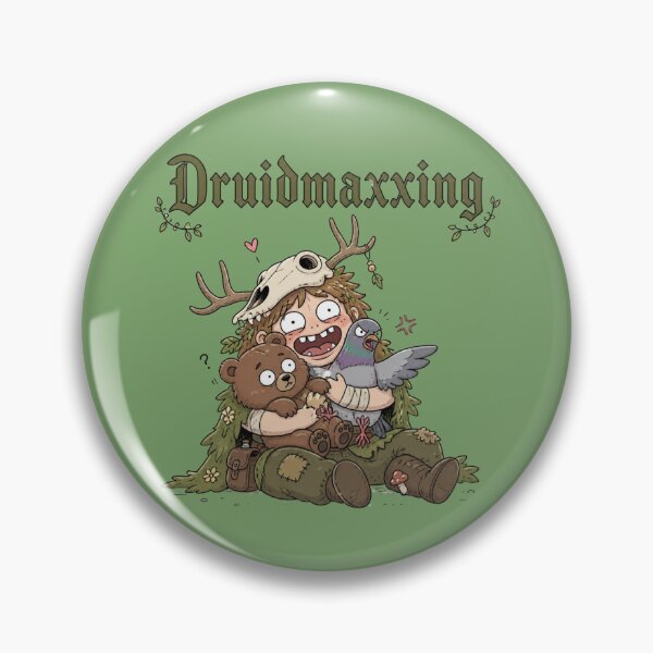 Item preview, A Guide to Druidmaxxing (Light Edition) - DND RPG Meme designed and sold by Dice_Goblin_Studio.