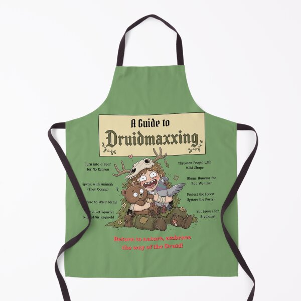 Item preview, A Guide to Druidmaxxing (Light Edition) - DND RPG Meme designed and sold by Dice_Goblin_Studio.