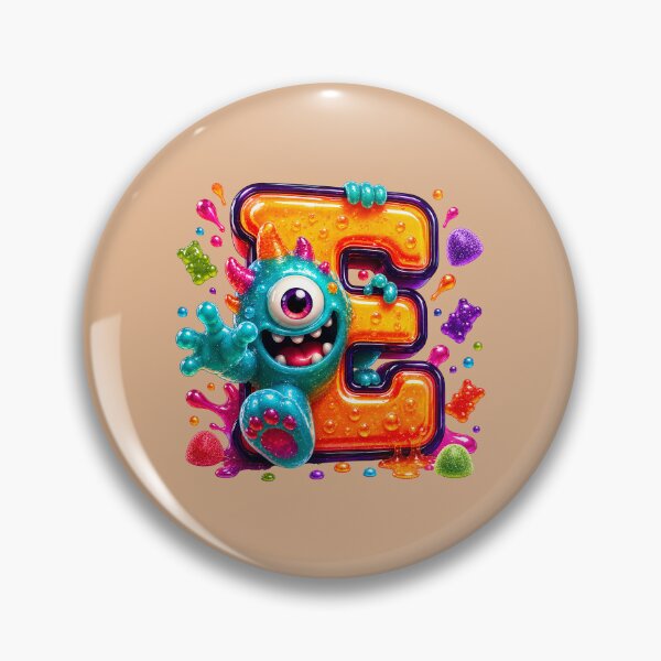 Item preview,  Letter E Kawaii Jelly Alphabet | Cute Gummy Egg Mascot Sticker designed and sold by VectorJoy.