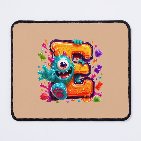 Item preview, Letter E Kawaii Jelly Alphabet | Cute Gummy Egg Mascot Sticker designed and sold by VectorJoy.