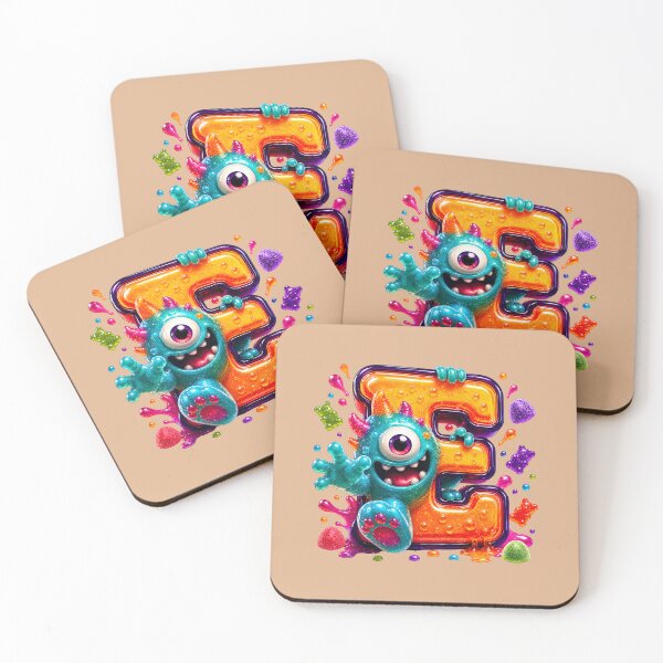 Item preview,  Letter E Kawaii Jelly Alphabet | Cute Gummy Egg Mascot Sticker designed and sold by VectorJoy.