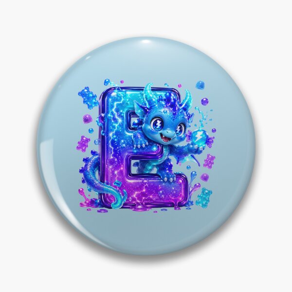 Item preview, Letter E Kawaii Jelly Alphabet | Cute Gummy Egg Mascot Sticker designed and sold by VectorJoy.