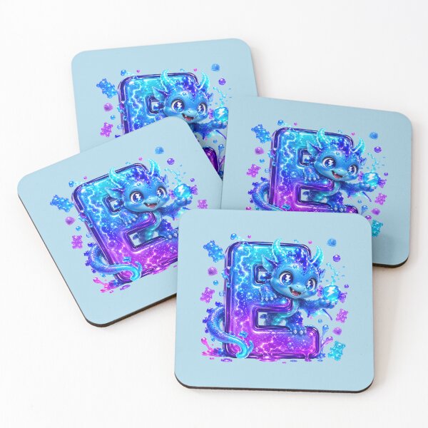 Item preview, Letter E Kawaii Jelly Alphabet | Cute Gummy Egg Mascot Sticker designed and sold by VectorJoy.