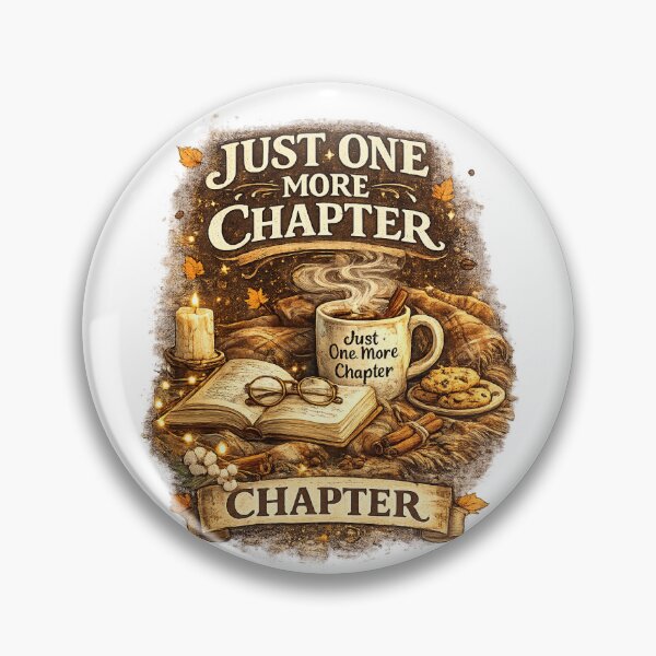 Item preview, Just One More Chapter | Cozy Book Lover Coffee T-Shirt designed and sold by Norique_7.