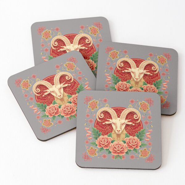 Item preview, Fire Goat 2027 Chinese Zodiac  designed and sold by Lucky 777.