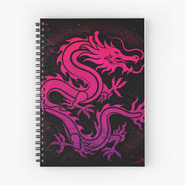 Item preview, Neon Pink Chinese Dragon | Mythical Oriental Dragon designed and sold by Fei Long Design Hub.