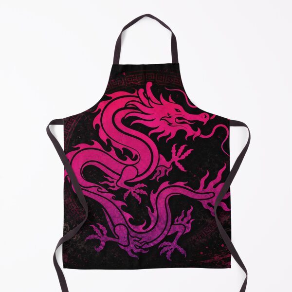 Item preview, Neon Pink Chinese Dragon | Mythical Oriental Dragon designed and sold by Fei Long Design Hub.