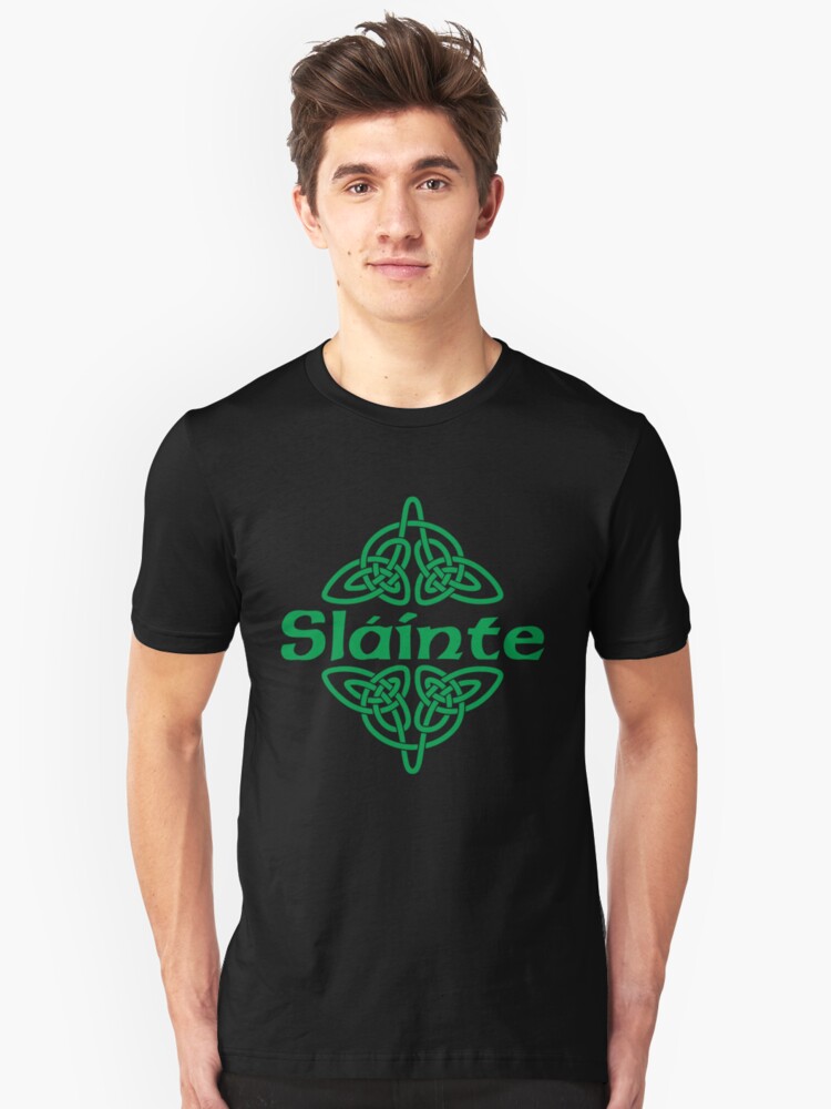 Alternate view of Slainte! Slim Fit T-Shirt