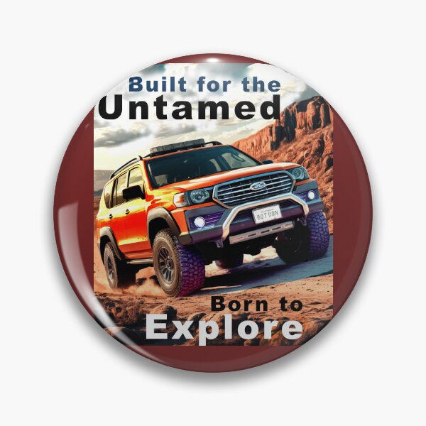 Item preview, Built for the Untamed - Born to Explore designed and sold by Concept-Hub.