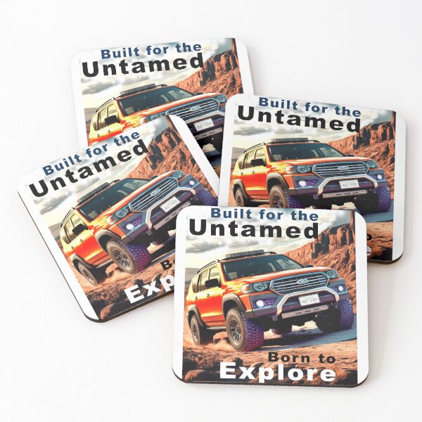Item preview, Built for the Untamed - Born to Explore designed and sold by Concept-Hub.