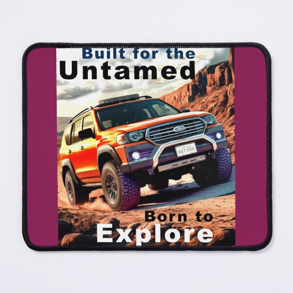 Item preview, Built for the Untamed - Born to Explore designed and sold by Concept-Hub.