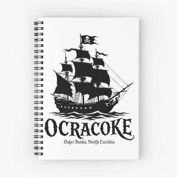 Item preview, Ocracoke Island: Pirate Ship designed and sold by Frog Level Treasures.
