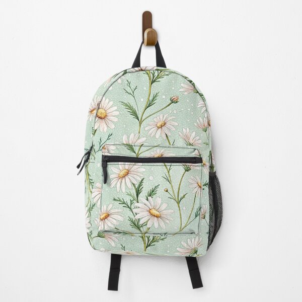 Item preview, Soft Cottagecore Daisy Meadow Pattern designed and sold by Storybook Botanica.