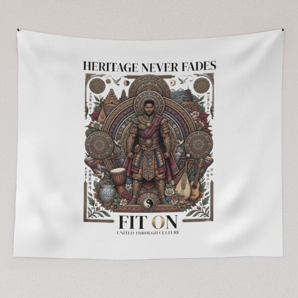 Item preview, World Culture Heritage Streetwear T-Shirt | Premium Artistic DTF Graphic designed and sold by Fit On.