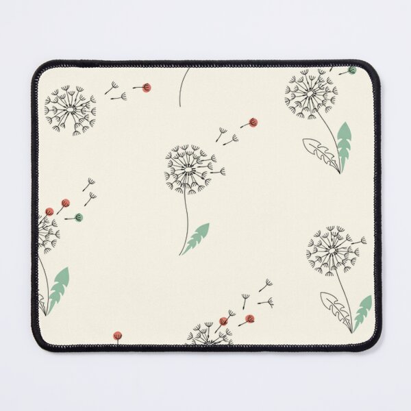 Item preview, Floating Dandelion Seeds Pattern | Minimalist Nature Illustration designed and sold by NuvoraNest.