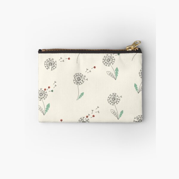 Item preview, Floating Dandelion Seeds Pattern | Minimalist Nature Illustration designed and sold by NuvoraNest.