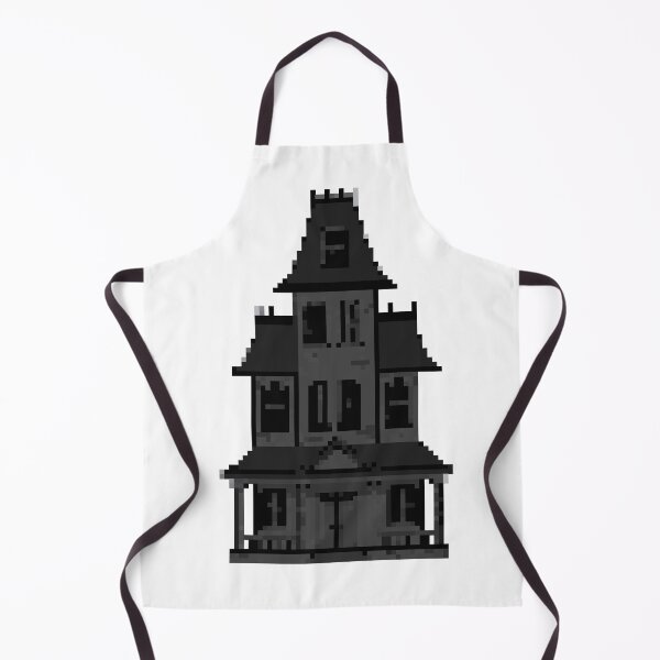Item preview, Retro Pixel Art Haunted House designed and sold by T-shirts for hot people .