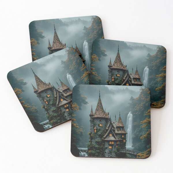 Item preview, Gothic Waterfall Haven designed and sold by Vhelir-Art.