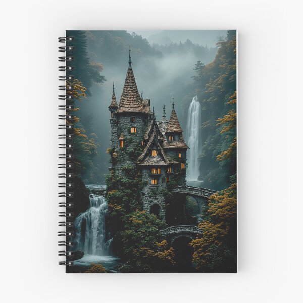 Item preview, Gothic Waterfall Haven designed and sold by Vhelir-Art.