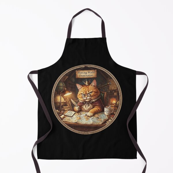 Item preview, Cat plotting world domination designed and sold by ME design.
