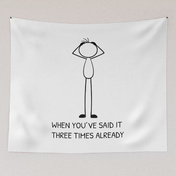 Item preview, When You've Said It Three Times Already Funny Teacher Shirt | Teacher Humor | Classroom Graphic Tee designed and sold by Pebl-Co.