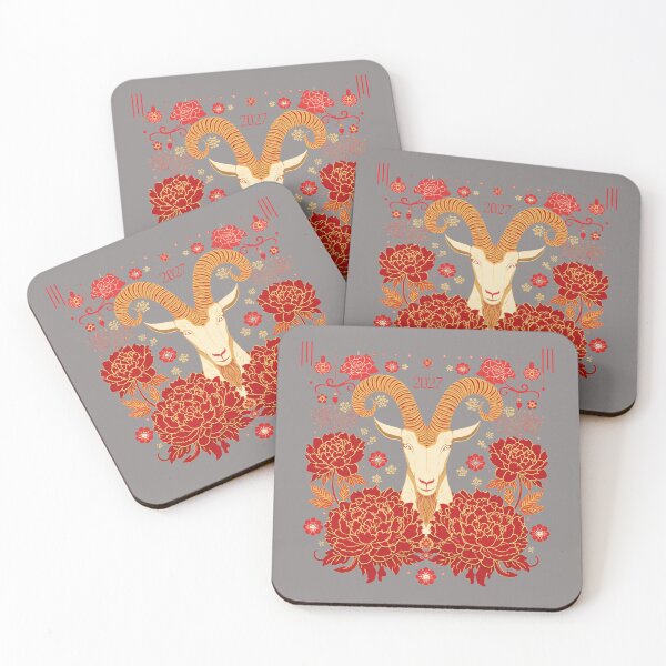 Item preview, Fire Goat 2027 Chinese Zodiac  designed and sold by Lucky 777.