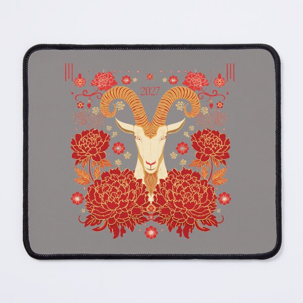 Item preview, Fire Goat 2027 Chinese Zodiac designed and sold by Lucky 777.