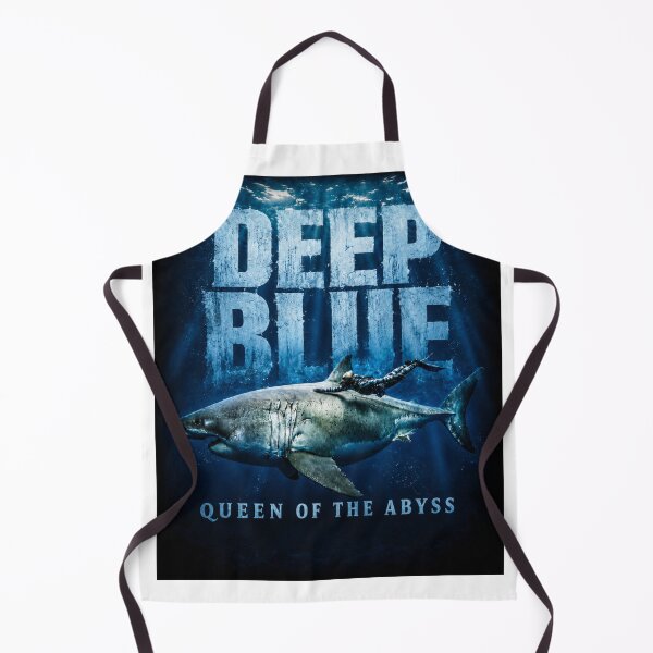 Item preview, Deep Blue Queen of the Abyss Shark Art designed and sold by GrizzAdams71.