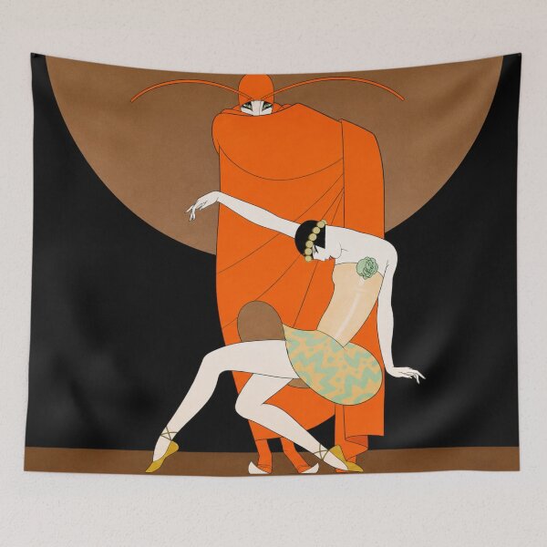 Item preview, Ernesto García Cabral  - Art Deco Dancer Poster | Vintage Theatrical Figure & Avant-Garde Wall Art designed and sold by RickE.