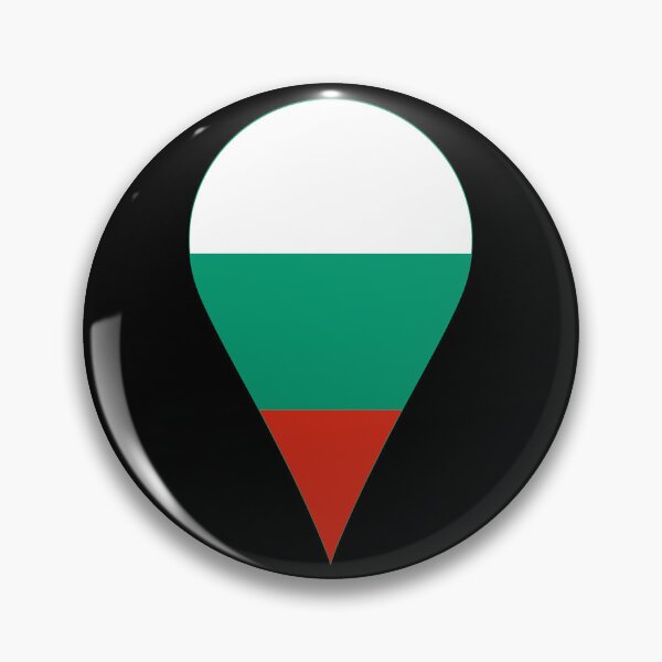 Item preview, Bulgaria Flag Pin Map Marker | Bulgarian Destination GPS Vector Icon designed and sold by NTGUILTY.