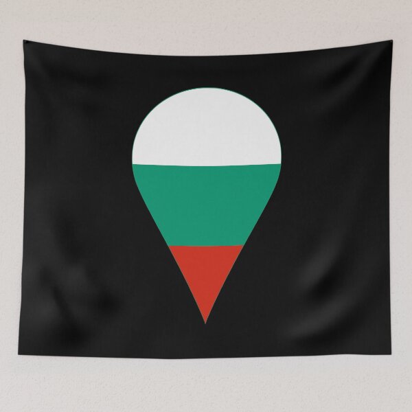 Item preview, Bulgaria Flag Pin Map Marker | Bulgarian Destination GPS Vector Icon designed and sold by NTGUILTY.