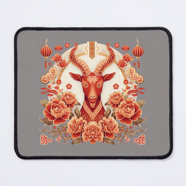 Item preview, Fire Goat 2027 Chinese Zodiac designed and sold by Lucky 777.