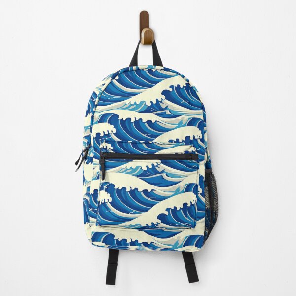 Item preview, Japanese Ocean Great Blue Waves With White Caps designed and sold by DEC02.