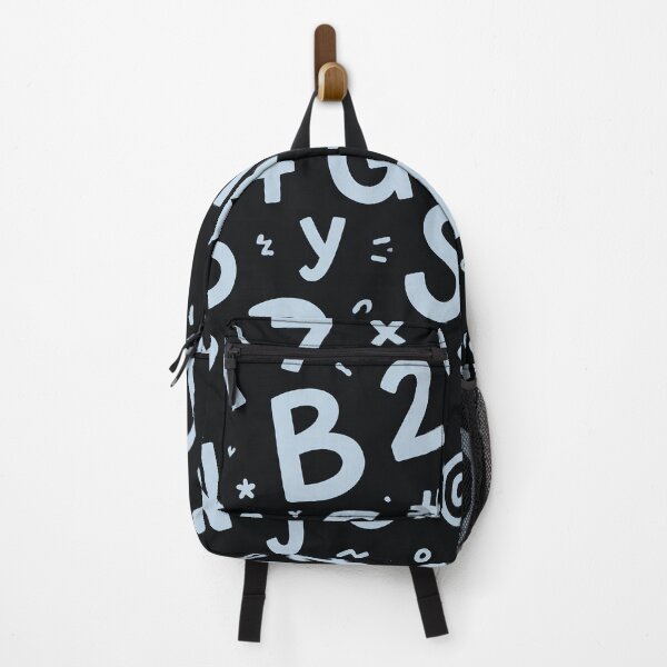 Item preview, Playful Alphabet & Numbers – Bold Black and White Learning Pattern designed and sold by IMuDesigner.
