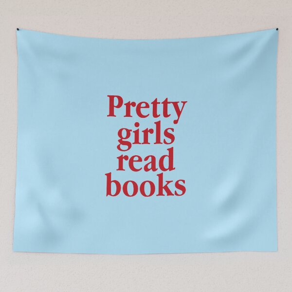 Item preview, Pretty Girls Read Books - Booklovers designed and sold by 808 Design.