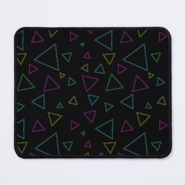 Item preview, Party neon triangle pattern designed and sold by FoxPix.