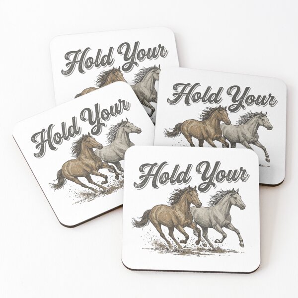 Item preview, Vintage Horse Art Galloping Stallions Retro Equestrian Country Gift and Rustic Western designed and sold by raedattia.
