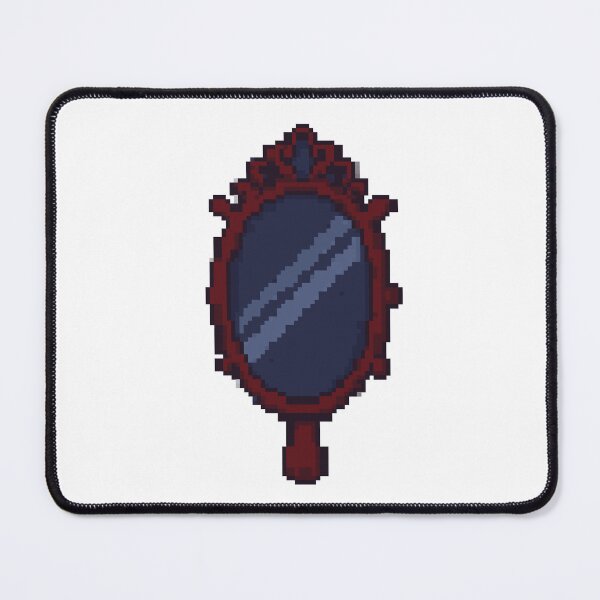Item preview, Retro Pixel Art Gothic Hand Mirror designed and sold by T-shirts for hot people .