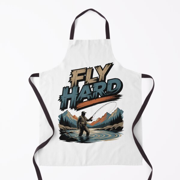 Item preview, Fly Hard Fly Fishing Adventure Graphic designed and sold by TshirtsOnline-.