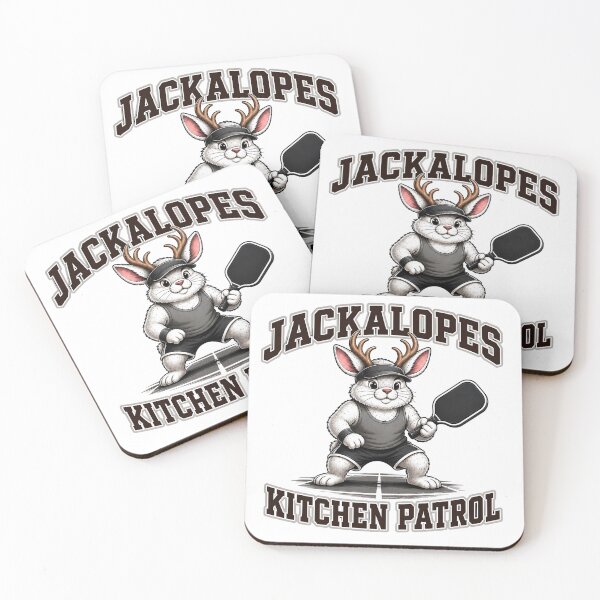 Item preview, Jackalopes Kitchen Patrol Pickleball Shirt | Funny Pickleball Bunny | Kitchen Crew Paddle Player designed and sold by Clint Reno Designs.