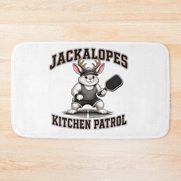 Item preview, Jackalopes Kitchen Patrol Pickleball Shirt | Funny Pickleball Bunny | Kitchen Crew Paddle Player designed and sold by Clint Reno Designs.