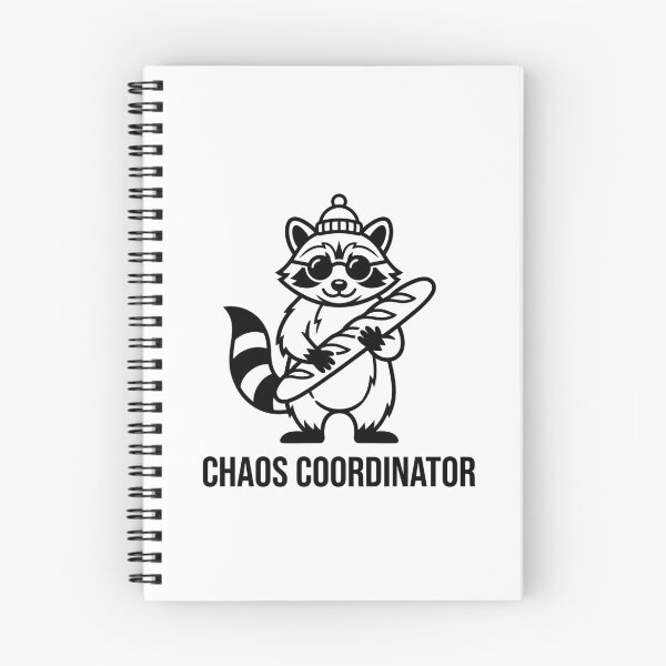 Item preview, Quirky Raccoon Boss Minimalist Urban Hoodie designed and sold by Mr-wow.