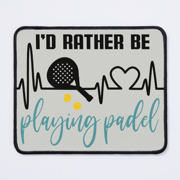 Item preview, I'd Rather Be Playing Padel designed and sold by MalwasBasket.