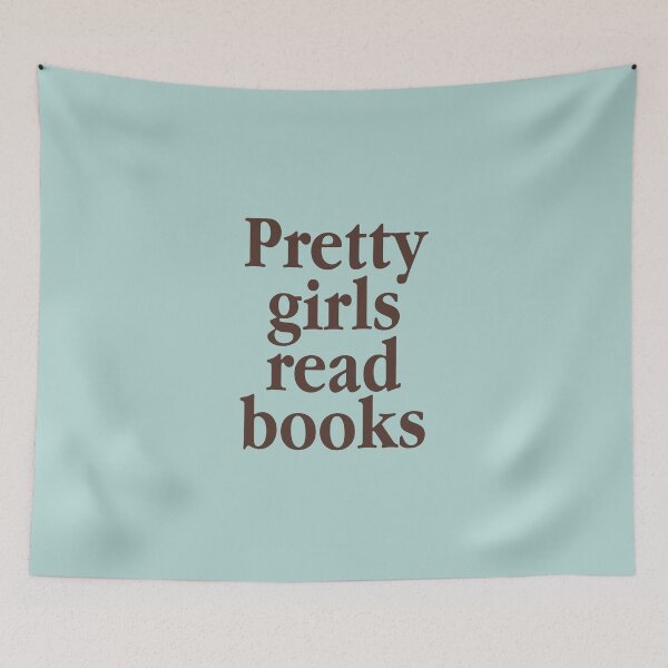 Item preview, Pretty Girls Read Books - Booklovers designed and sold by 808 Design.