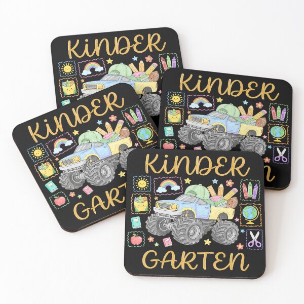 Item preview, Cute Monster Truck Kindergarten Kids Back To School designed and sold by KroghDs.