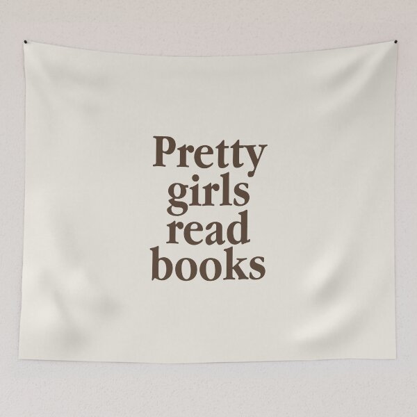 Item preview, Pretty Girls Read Books - Booklovers designed and sold by 808 Design.