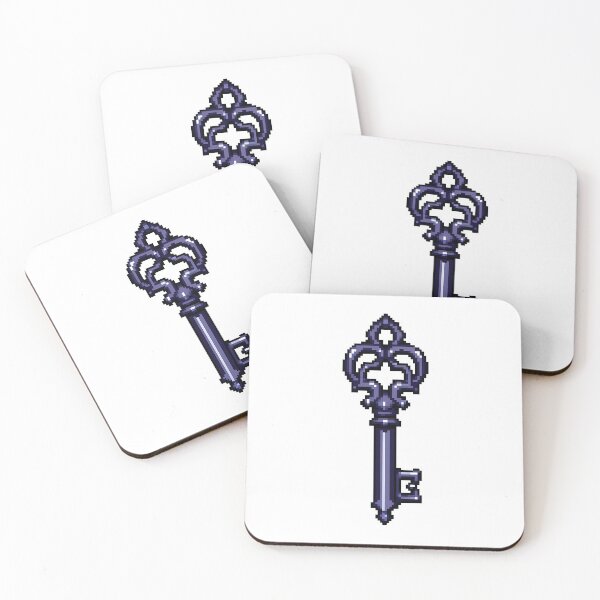 Item preview, Retro Pixel Art Gothic Skeleton Key designed and sold by T-shirts for hot people .